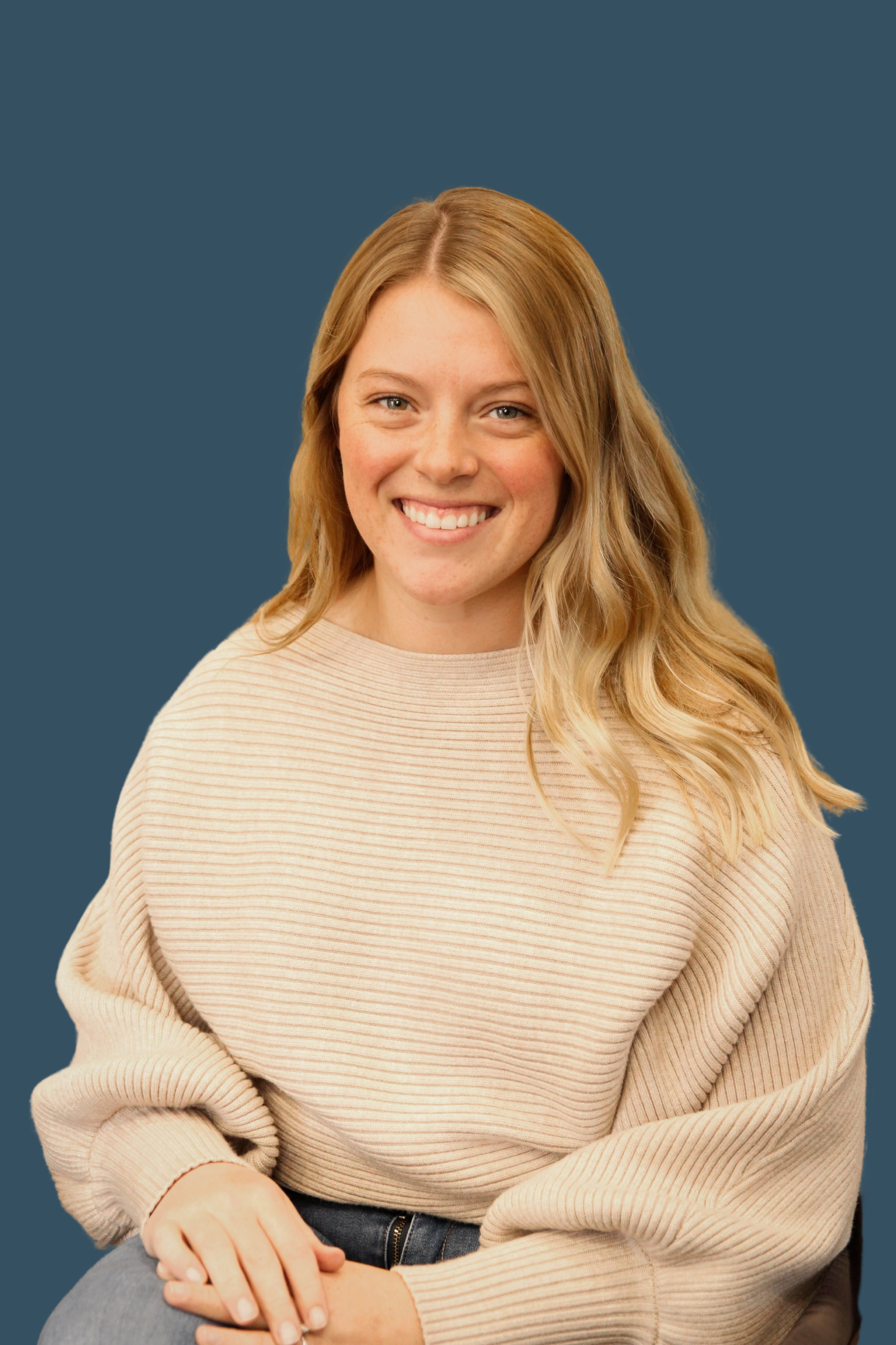 Camryn Remsing - Blue Background